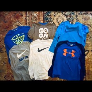 Nike & UA Lot, Boys Size M